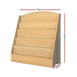 Artiss 5 Tier Bookshelf - Wooden