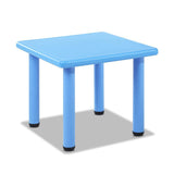 3 Piece Study Table and Chair Set - Blue