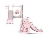 Toddler Swing and Slide play centre - Pink