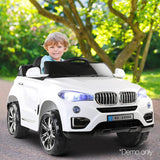 BMW Style X5 Electric Ride On Car - White