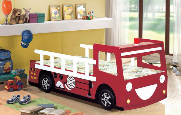 Red Fire Engine Bed