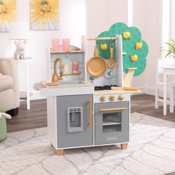KidKraft Happy Harvest Kitchen Swing and Play