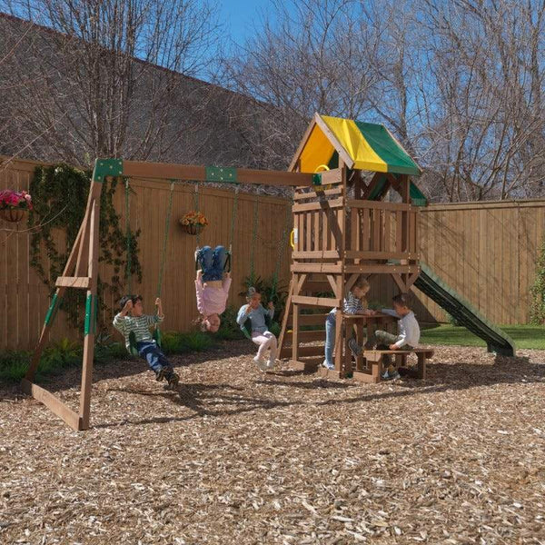 Kidkraft Arbor Crest Deluxe Play Centre Swing and Play