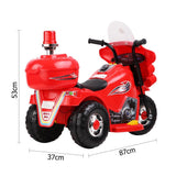 Patrol Electric Ride on Motorbike - Red
