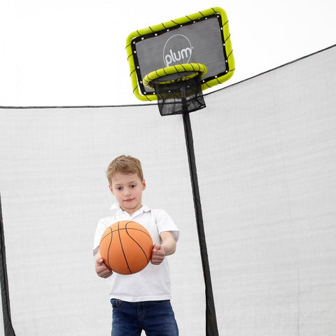 Plum Trampoline Basketball Kit - Swing and Play - 1