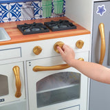 KidKraft Mosaic Magnetic Play Kitchen with EZ Kraft Assembly™