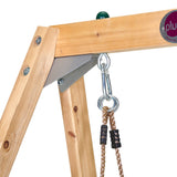 Plum Wooden 2 in 1 Swing Set