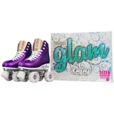 Crazy Skates Glam - Purple (Size Adjustable Small j12-2)