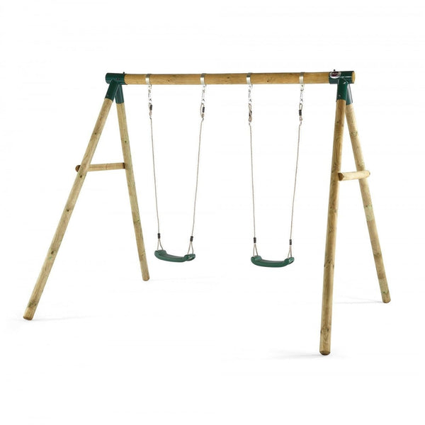 Plum Marmoset Wooden Swing Set