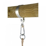 Plum Marmoset Wooden Swing Set