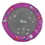 PLUM® Trolls 4.5ft Junior Trampoline & Enclosure with Sound