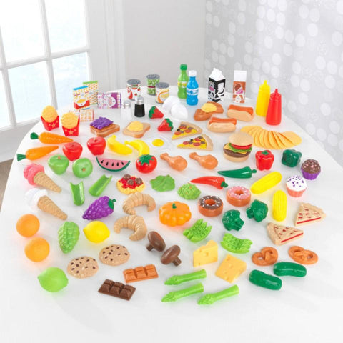 KidKraft Deluxe Tasty Treats Pretend Play Food Swing and Play