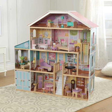 Kidkraft Grand View Mansion Dollshouse – Swing and Play