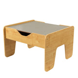 KidKraft 2-In-1 Activity Table With Board - Natural