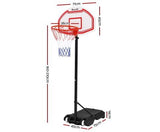 1.2M Adjustable Portable Basketball Hoop