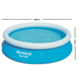 Bestway Inflatable Fast Set Pool