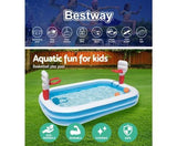 Bestway Inflatable Kids Basketball Pool