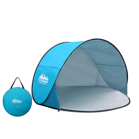 Weisshorn 3 Person Pop Up Beach Tent