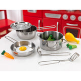 kidkraft deluxe cookware set