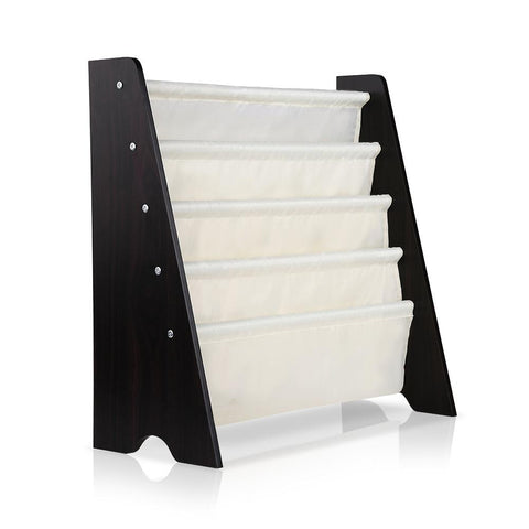 Artiss Bookshelf Magazine Display Rack - White