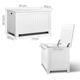 Toy Cabinet Chest White
