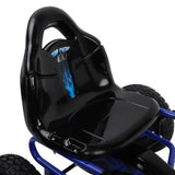 Shock Absorbing Pedal Powered Go Kart - Blue