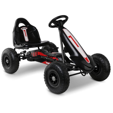 Pedal Powered Go Kart Ride On - Black