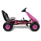 Pedal Powered Go Kart Ride On - Pink