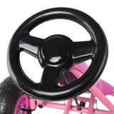 Pedal Powered Go Kart Ride On - Pink