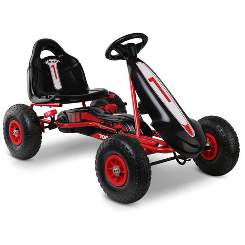 Pedal Powered Go Kart Ride On - Red