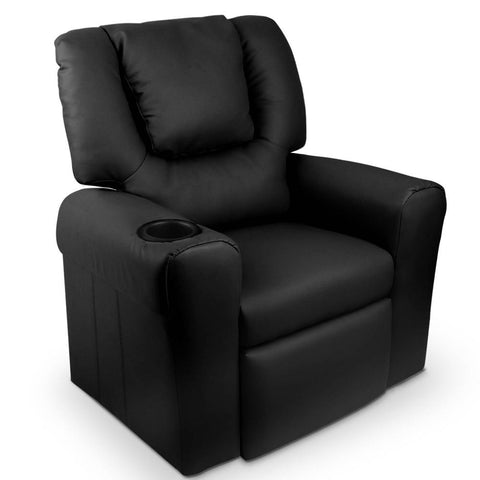 Lazy Boy Reclining Arm Chair - Black