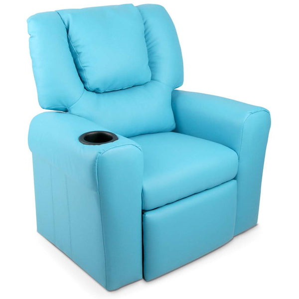 Lazy Boy Reclining Arm Chair - Blue