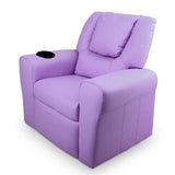 Lazy Boy Reclining Arm Chair - Purple