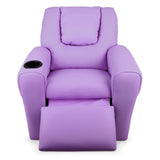 Lazy Boy Reclining Arm Chair - Purple