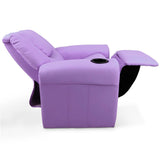 Lazy Boy Reclining Arm Chair - Purple