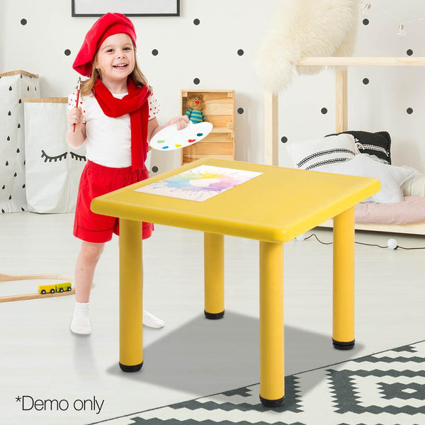 Adjustable Table - Yellow