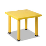 3 Piece Study Table and Chair Set - Yellow