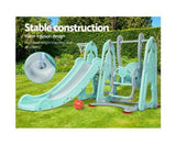 Toddler Swing and Slide play centre - Blue