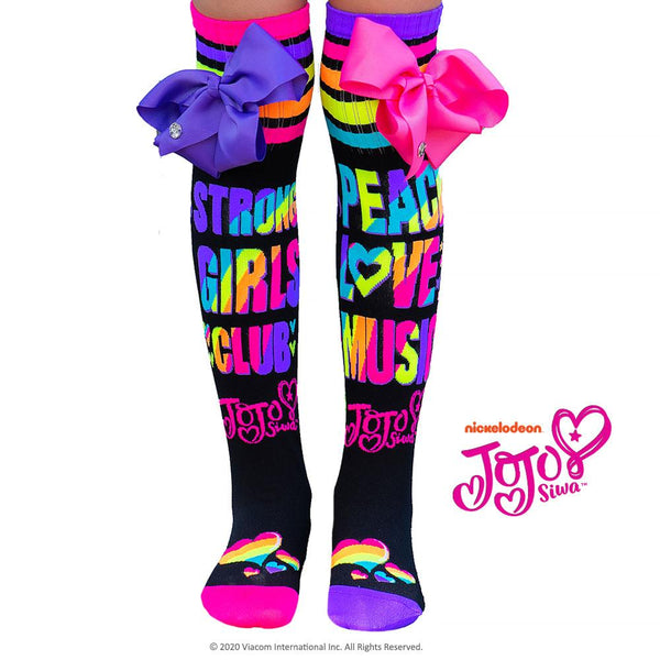 MADMIA Jojo Siwa Peace Love Music Socks