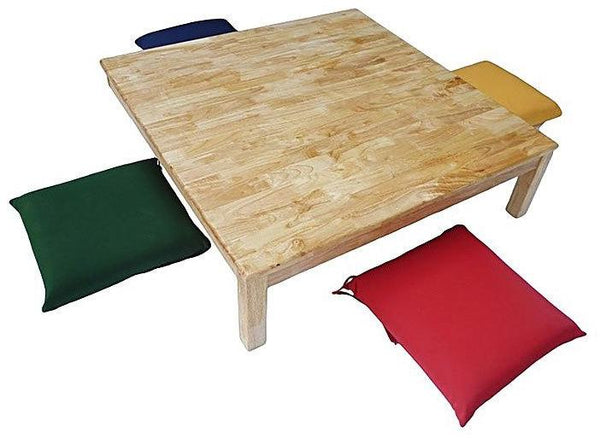 Qtoys Low Table & 4 Cushions