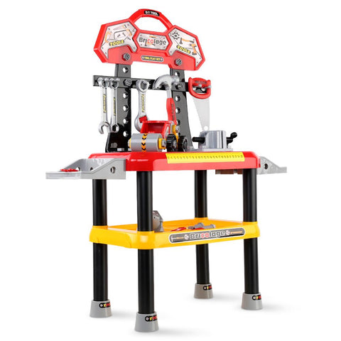 Keezi Workbench Play Set - Red