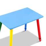 Keezi 3 Piece Wooden Table & Chairs Set - Multi-Color