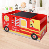 Wooden Fire Truck Table & Chair Set