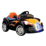Rigo Electric Ride On Car  - Black & Orange