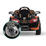 Rigo Electric Ride On Car  - Black & Orange