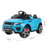 Range Rover Evoque Style Electric Ride on Car - Blue