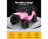 Rigo Kids Ride On Car Electric 12V Car Toys Jeep Battery Remote Control Pink