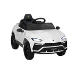 12V Electric Kids Ride On Toy Car Licensed Lamborghini URUS Remote Control White