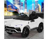 12V Electric Kids Ride On Toy Car Licensed Lamborghini URUS Remote Control White