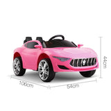 Maserati Inspired Electric Ride on Car - Pink